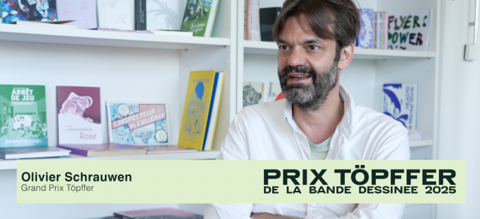 Prix Töpffer 2025 vidéos présentation des albums