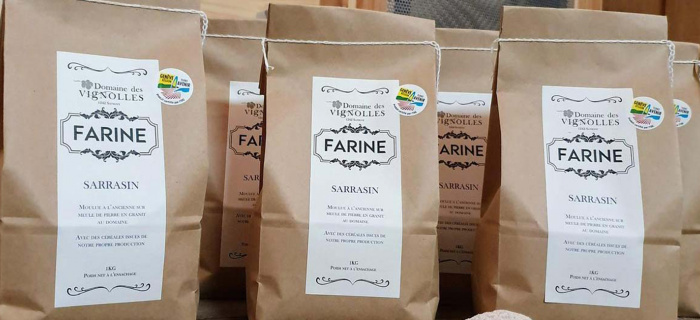 Farine de sarrasin GRTA du Domaine des Vignolles
