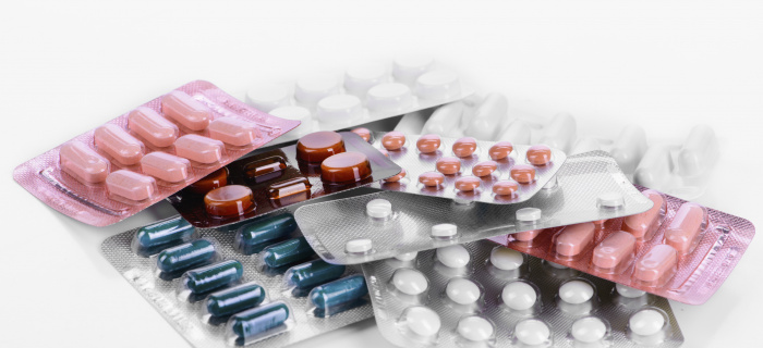 Tablettes de médicaments