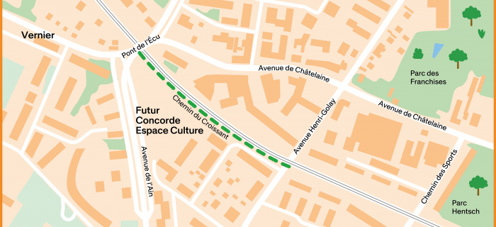 Plan du secteur Concorde