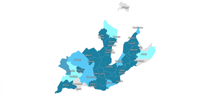 Carte de l'avancement des plans directeurs communaux - décembre 25