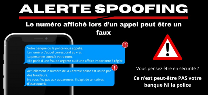 Alerte SPOOFING