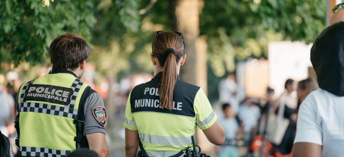Police municipale de la ville de Lancy - Crédit photo : Aigal Studio