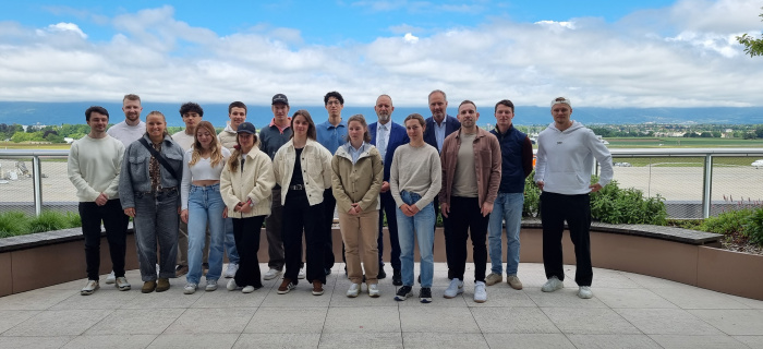 Les athlètes présents lors de la sélection 2025 de Team Genève