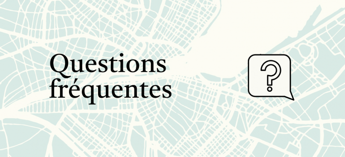 Visuel de carte de Genève avec icône de bulle de discussion