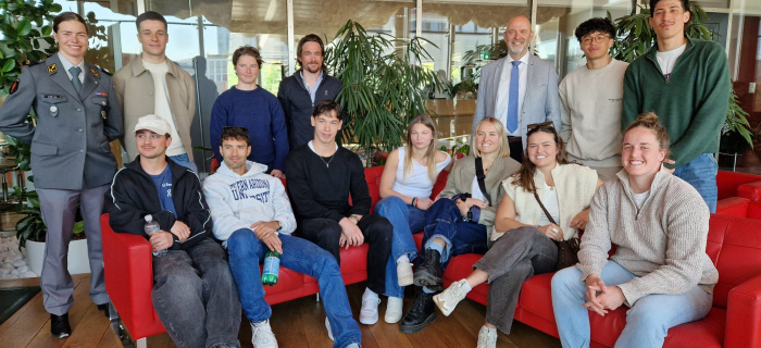 Les athlètes présents lors de l'annonce de la séléction 2026 [DR]