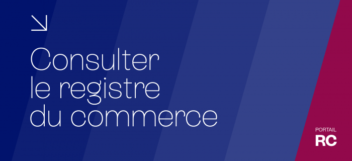 Consulter le registre du commerce