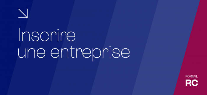 Inscrire une entreprise