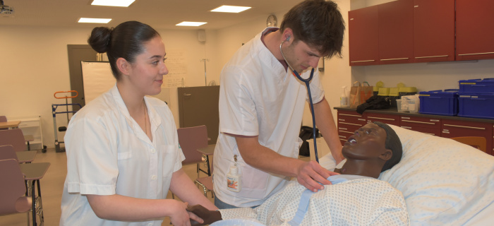 Sofia Rodrigues et Célestin Fournier : « c’est un travail d’équipe qui a du sens ».   