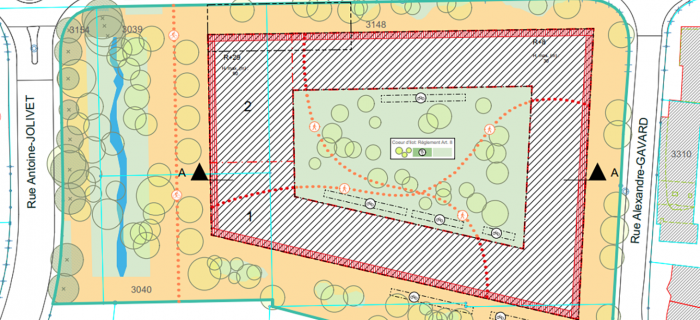 Plan localisé de quartier Etoile 2
