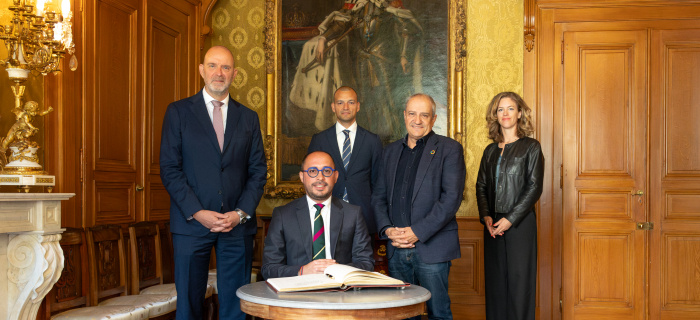 Visite de S.E. Monsieur l'Ambassadeur Randolph De Battista, représentant permanent de la République de Malte auprès de l'ONU à Genève.