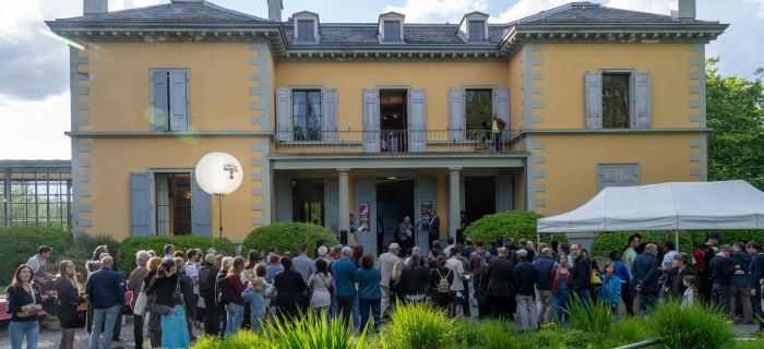 Photo de la Villa Sarasin lors de la Nuit des Musées 2025 ©Nicolas Righetti