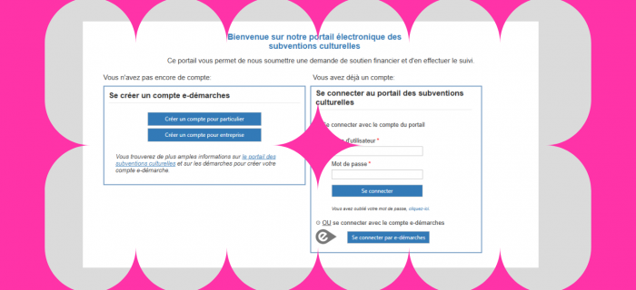 Portail des subventions culturelles - image d'illustration