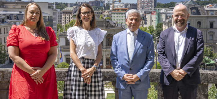 Déjeuner de courtoisie en l'honneur de Monsieur Etienne Guyot, préfet de la région Auvergne Rhône-Alpes, à l'occasion de sa prise de fonction