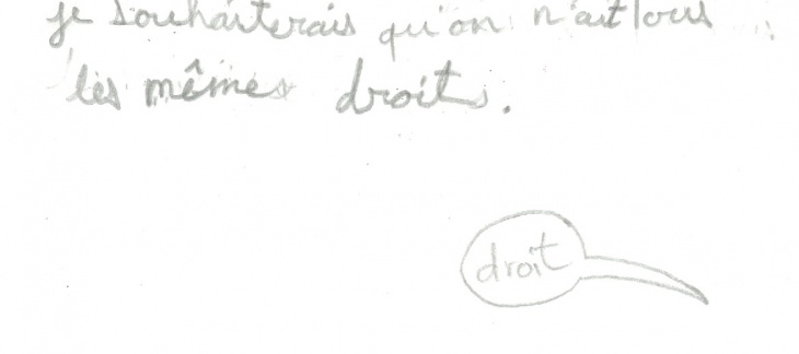 Carte tirée de Mes mots ton engagement Action Mes mots ton engagement