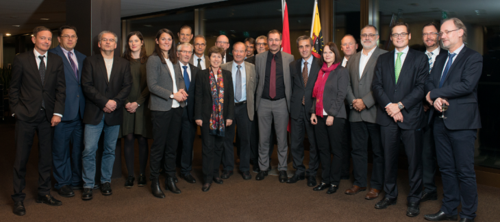 Participants au dîner du Conseil d'Etat le 6 novembre 2017 en l'honneur de la CPE-N