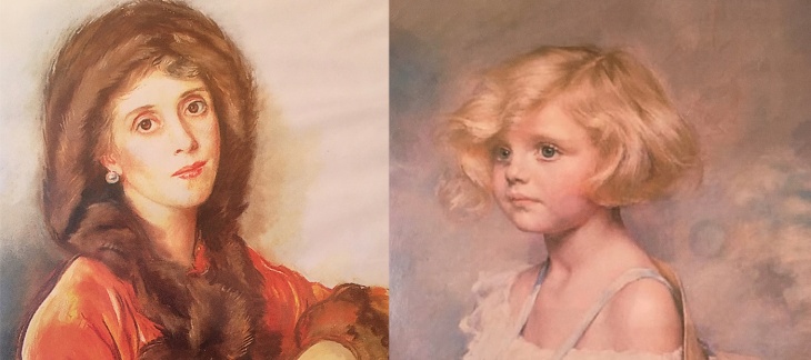 La comtesse Zoubov (Z. Serebriakova, 1939) et sa fille Tatiana (pastel de Marie-Thérèse Géraldy). Fondation Zoubov La comtesse Zoubov (Z. Serebriakova, 1939) et sa fille Tatiana (pastel de Marie-Thérèse Géraldy). Fondation Zoubov