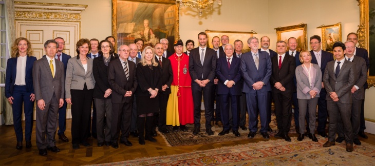 Présentation des vœux du Corps consulaire de Genève aux autorités genevoises