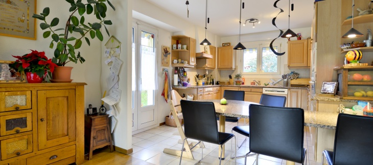 La cuisine d'une maison