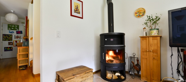 Le salon d'un appartement