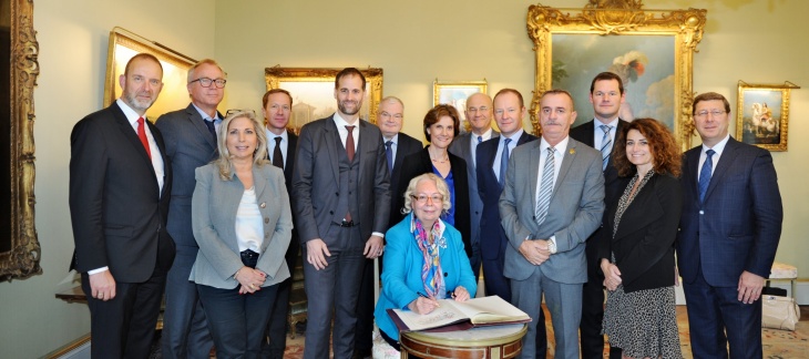 Déjeuner de courtoisie en l'honneur de Madame Tatiana VALOVAYA, directrice générale de l'Office des Nations Unies à Genève