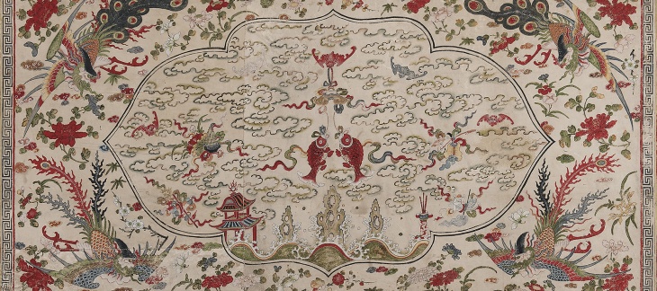 Dynastie Qing, vers 1750-1800. Détrempe sur peau de daim marouflée sur toile. Photothèque du Musée d'art et d'histoire de Genève Dynastie Qing, vers 1750-1800. Détrempe sur peau de daim marouflée sur toile. Photothèque du Musée d'art et d'histoire de Genève