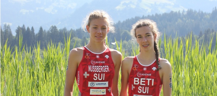 Fanny Nussberger et Rebecca Beti