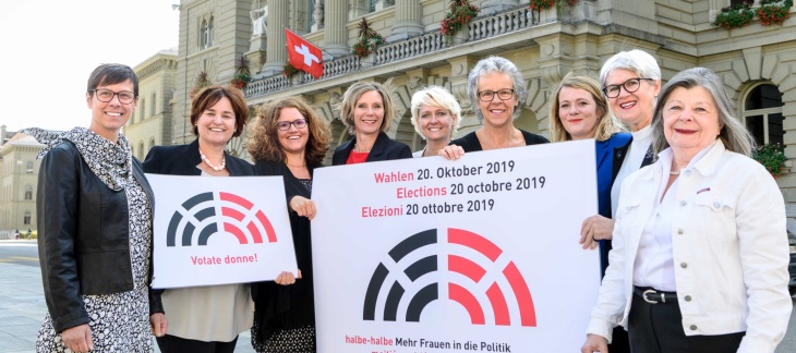 femmes en campagne au conseil national