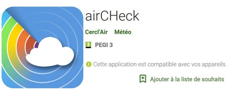Image de l'application AirCHeck