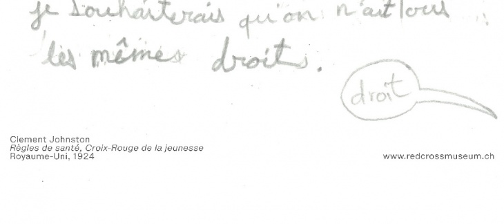 Carte tirée de l'action "Mes mots, ton engagement Carte tirée de l'action "Mes mots, ton engagement