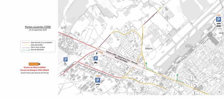 Plan des restrictions de circulation