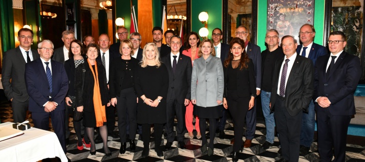 Réception en l'honneur des membres de la Commission de politique extérieure du Conseil national (CPE-N)