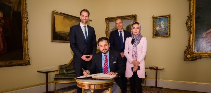 Visite de coutoisie de S.E. Monsieur l'Ambassadeur Nasir Ahmed ANDISHA, Représentant permanent de la République islamique d'Afgh