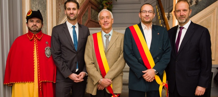 Prestation de serment de Monsieur Bernard Fracheboud, adjoint au maire de la commune de Collex-Bossy