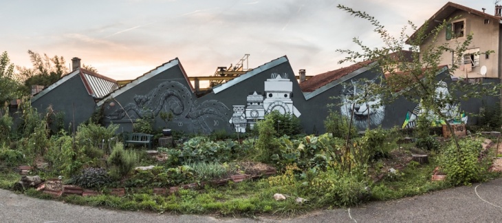 Photo Gabriel Balagué (détail) Jardin des Moraines