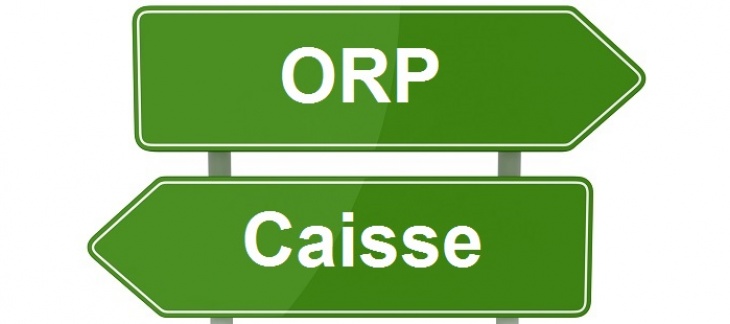 Quelle est la différence entre l'ORP et la caisse de chômage ? 