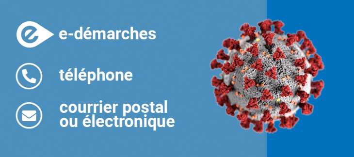 Fermeture des guichets, contactez l'AFC par internet, téléphone ou courrier