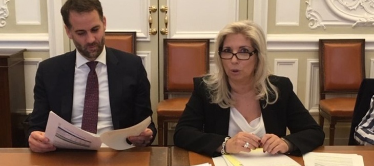 Antonio Hodgers et Nathalie Fontanet présentent le budget 2020