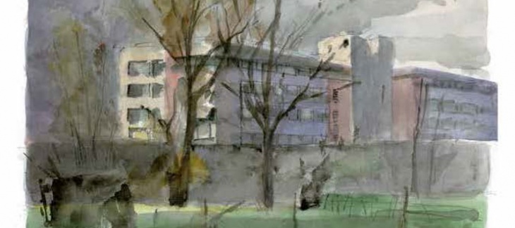 Illustration de la prison de Champ-Dollon
