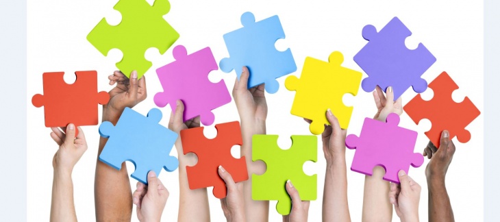 les puzzels de tous les couleurs