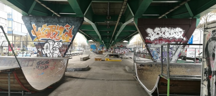 Photo: jjkphoto.ch Skatepark La Praille