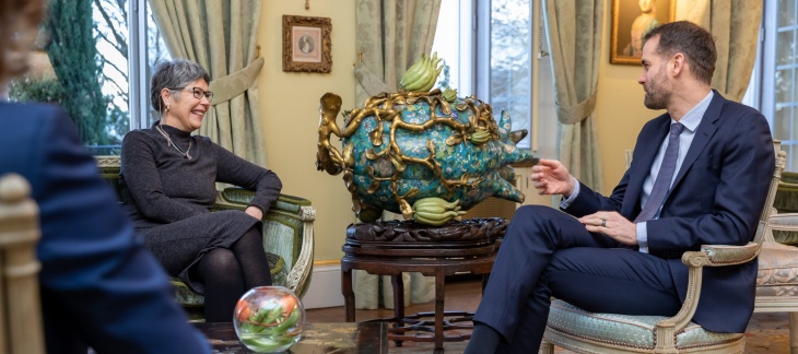 Visite de courtoisie de Madame Aelin Pérez Ramírez, Consule générale du Pérou à Genève