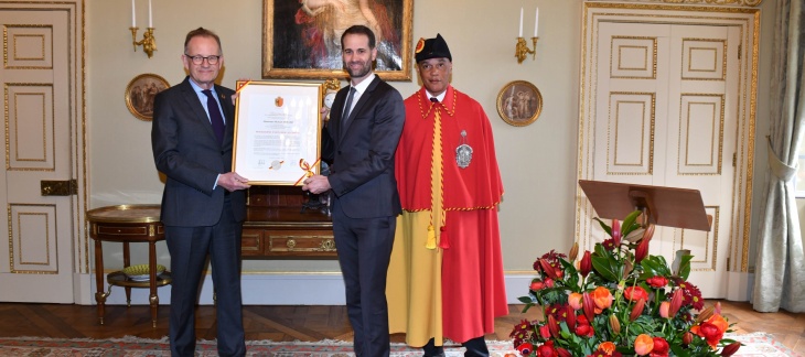 Remise de la Bourgeoisie d'honneur de Genève à Monsieur Michael Møller, ancien directeur général de l'ONUG