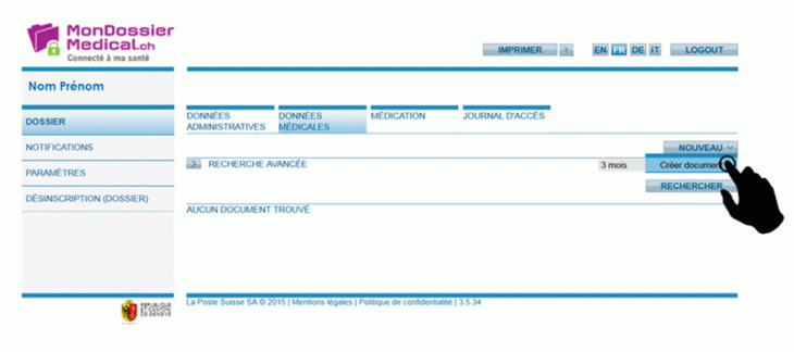 Ajouter vos propres documents médicaux sur MonDossierMedical.ch ? C'est possible Ajouter vos propres documents médicaux sur MonDossierMedical.ch ? C'est possible