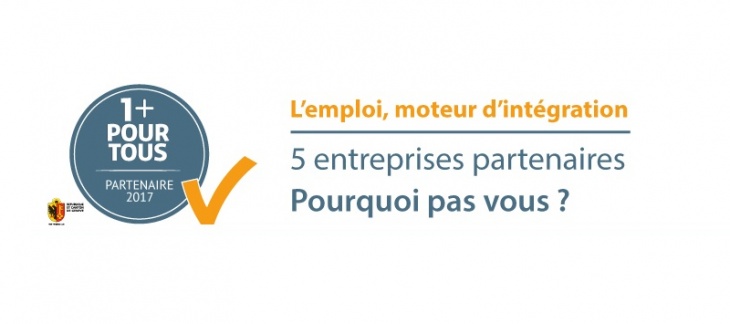 Le label 1+ pour tous compte 5 entreprises partenaires. Pourquoi pas vous ? Le label 1+ pour tous compte 5 entreprises partenaires. Pourquoi pas vous ?