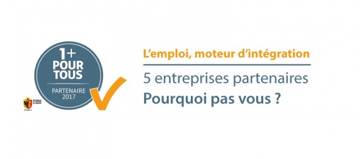 Le label 1+ pour tous compte 5 entreprises partenaires. Pourquoi pas vous ?