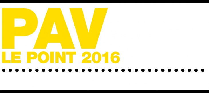 PAV Le point 2016