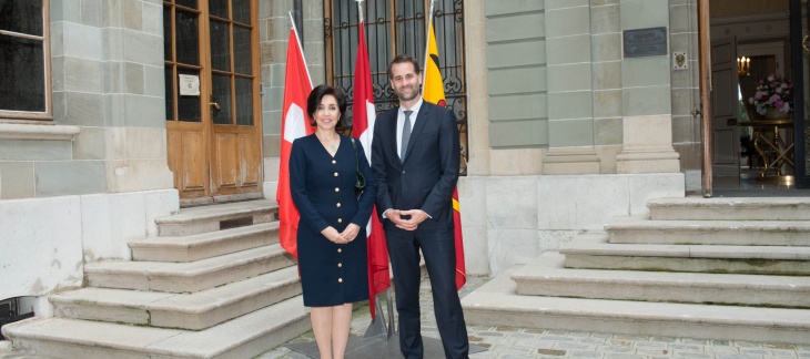 Visite de courtoisie de S.E. Madame l'Ambassadeur Silvia Elena ALFARO ESPINOSA, Représentant permanent du Pérou auprès de l'ONU 