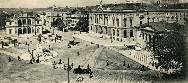 La Place de Neuve en 1909 La Place de Neuve en 1909
