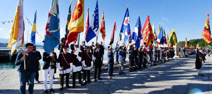 Cérémonie de commémoration du débarquement des troupes confédérées au Port Noir le 1er juin 1814